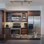 Beautiful, fully functioning kitchens at the Element.